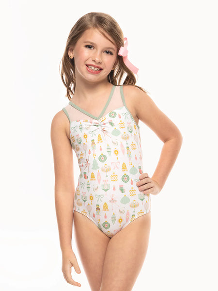 Fabiola Nutcracker Ornaments Girls Leotard