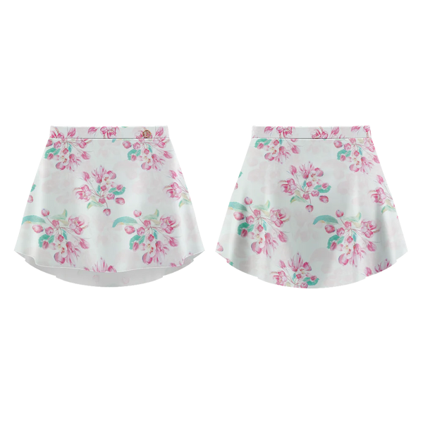 Patterned Skirt Flora Rose