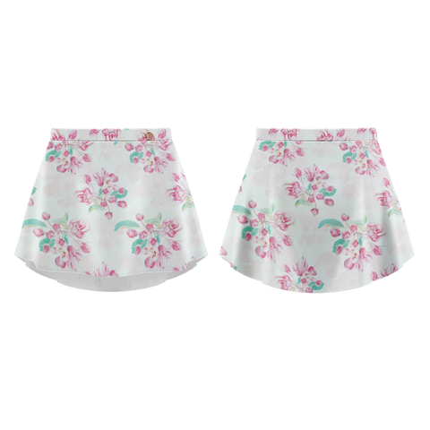 Patterned Skirt Flora Rose