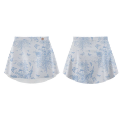 Patterned Skirt Papillon Royal