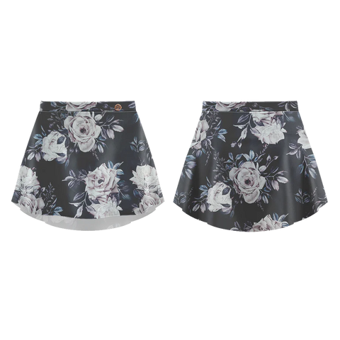 Patterned Skirt Tea Rose