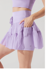 Pirouette Skort - Digital Lavender