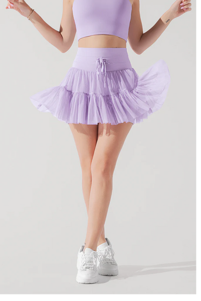 Pirouette Skort - Digital Lavender