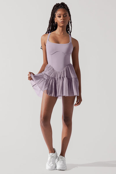 Corset Pirouette Dress - Lilac