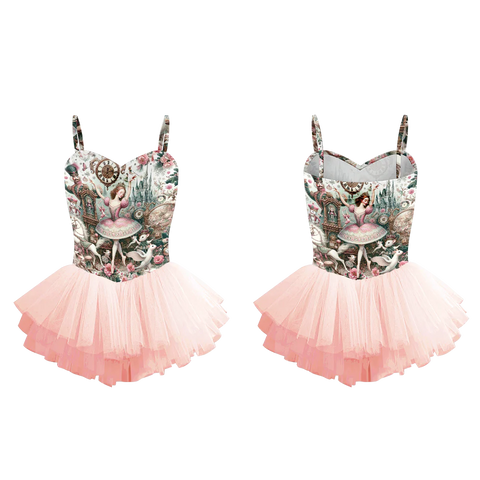 LUB898C Audrey Girls Tank Leotard