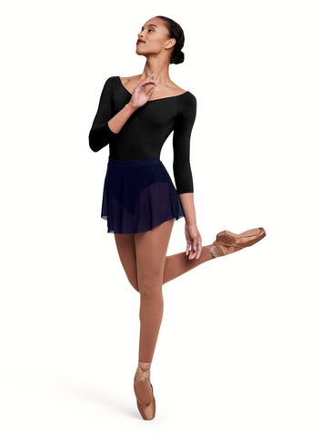Short Mesh Skirt - Light Brown