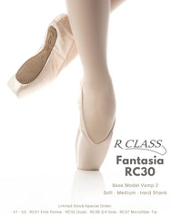 R-Class RC30 Fantasia Pointe Shoe H