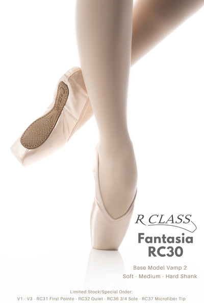 R-Class RC30 Fantasia Pointe Shoe S