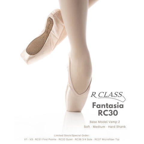 R-Class RC30 Fantasia Pointe Shoe H