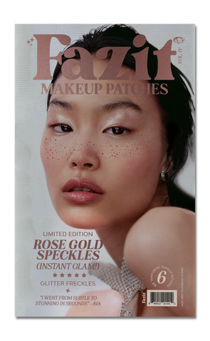 Fazit Rose Gold Stardust Speckles Makeup Patches