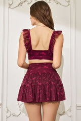 Pirouette Skort - Fleur d'Amour