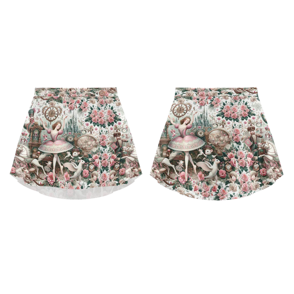 Patterned Skirt Nutcracker 25