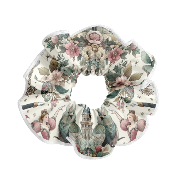 Patterned Scrunchie Nutcracker 25