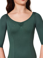 SE1013W 3/4 Sleeve Leotard
