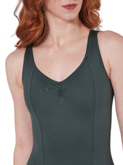 SE1015W Queen Anne Tank Leotard