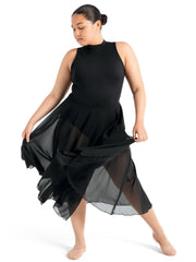 SE1058W Mid-Calf Wrap Skirt
