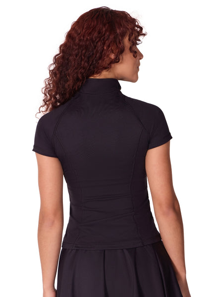 SE2015C Short Sleeve Zip Top