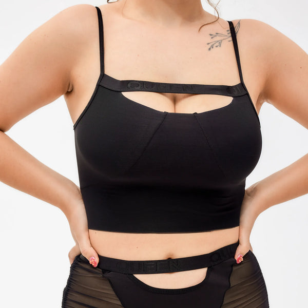 Soft Tank Top Joy Black