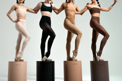 Act'ble Stirrup Ballet Tights Ballet Rose