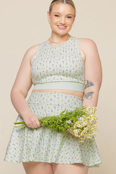 Sweat Sesh Crop Top - Meadow