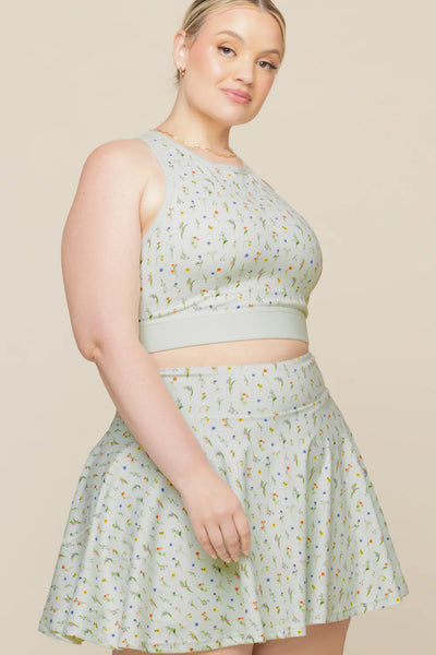 Sweat Sesh Crop Top - Meadow