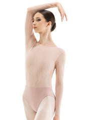DA5003MPN Tara Long Sleeve Leotard