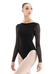 DA5003MPN Tara Long Sleeve Leotard