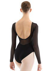 DA5003MPN Tara Long Sleeve Leotard