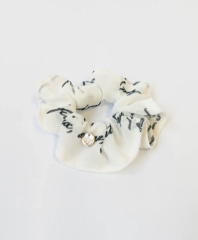 The Ballet Manuscript Scrunchie