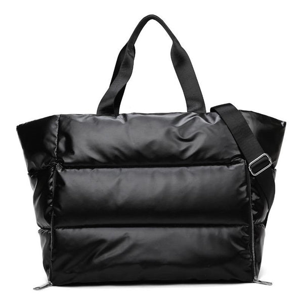DS24 Black Puffer Tote