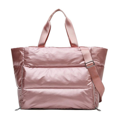DS25 Pink Puffer Tote