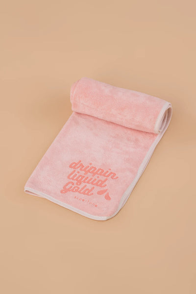 Microfiber Fitness Towel Drippin Liquid Gold