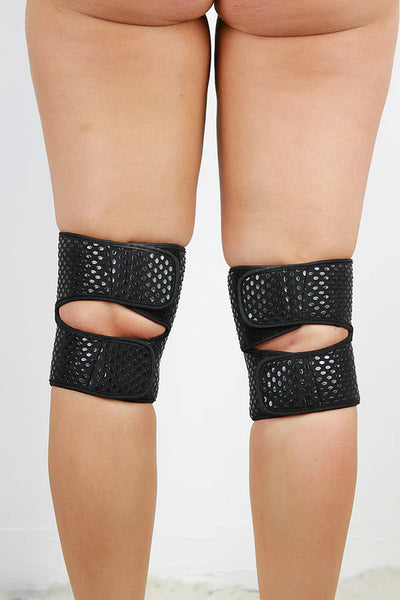 Velcro Grip Knee Pads Gel Dot