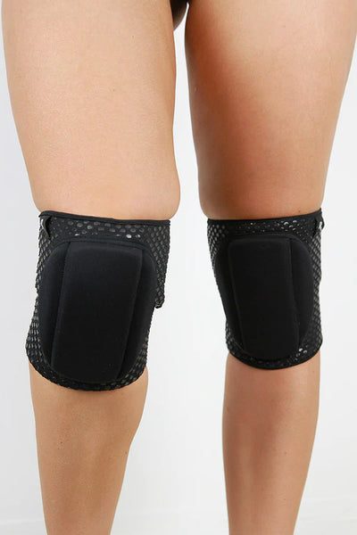 Velcro Grip Knee Pads Gel Dot