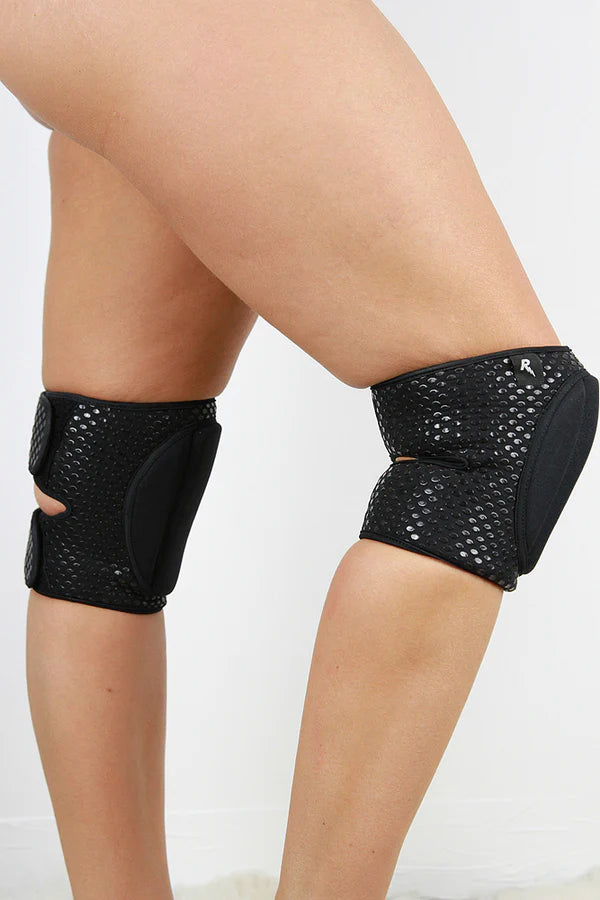 Velcro Grip Knee Pads Gel Dot