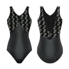 Violette Diamonte Ebony Leotard