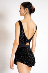 Violette Diamonte Ebony Leotard