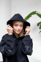 PREORDER The Oversized Hoodie - Black on Black