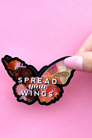 Spread Your Wings, Butterfly Sticker