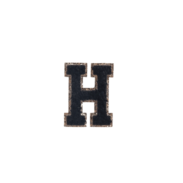 Rac n Roll Letter Patches - H