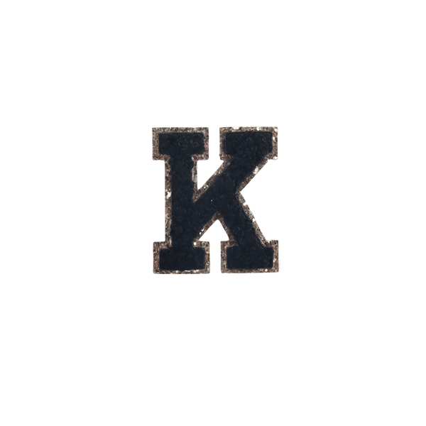 Rac n Roll Letter Patches - K