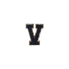 Rac n Roll Letter Patches - V