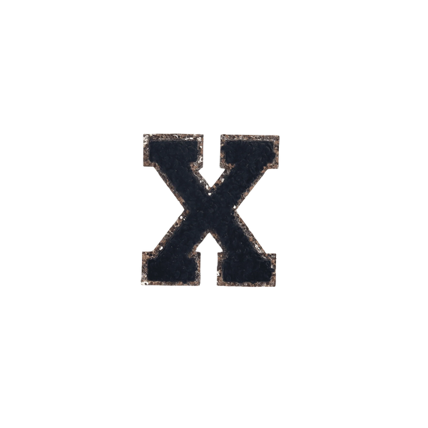 Rac n Roll Letter Patches - X