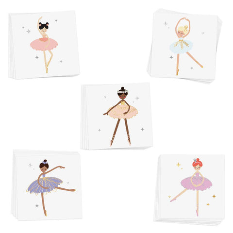 Ballerina Temporary Tattoo Pack