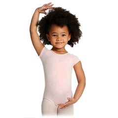 CC400C Short Sleeved Cotton Leotard