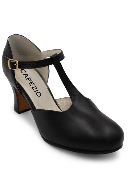 Chorus Toe T-Strap Character Shoe with Taps