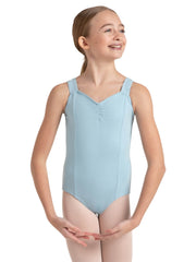 CC202C Pinch Front Princess Tank Leotard