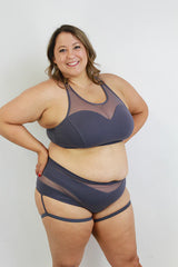 Carmen Super High Waist Garter Short