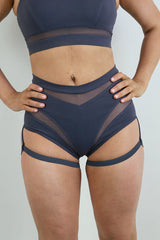 Carmen Super High Waist Garter Short