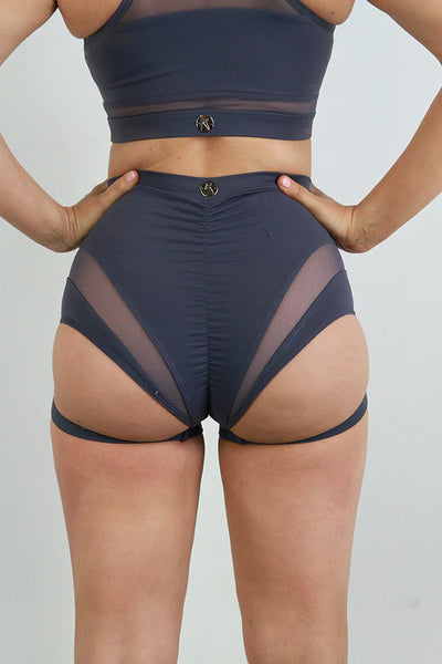 Carmen Super High Waist Garter Short